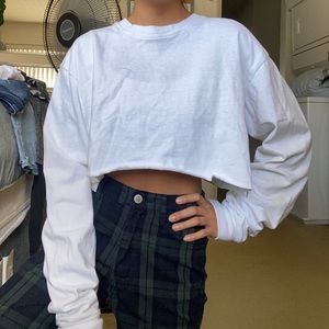 Brandy Melville cropped long sleeve